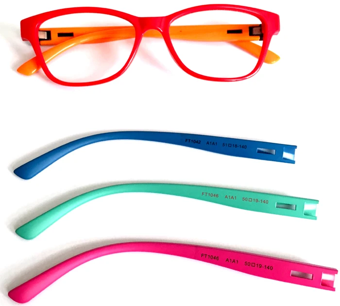 Wholesale Interchangeable Temple Tr90 Eyeglasses Eyewear Changeable