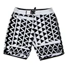 geometric patterns boardshorts mens polyester spandex shorts
