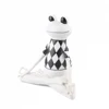Hot Sale Resin Yoga Frog Sculpture White Store Decor Yoga Frog For Home Furnishing Decoration