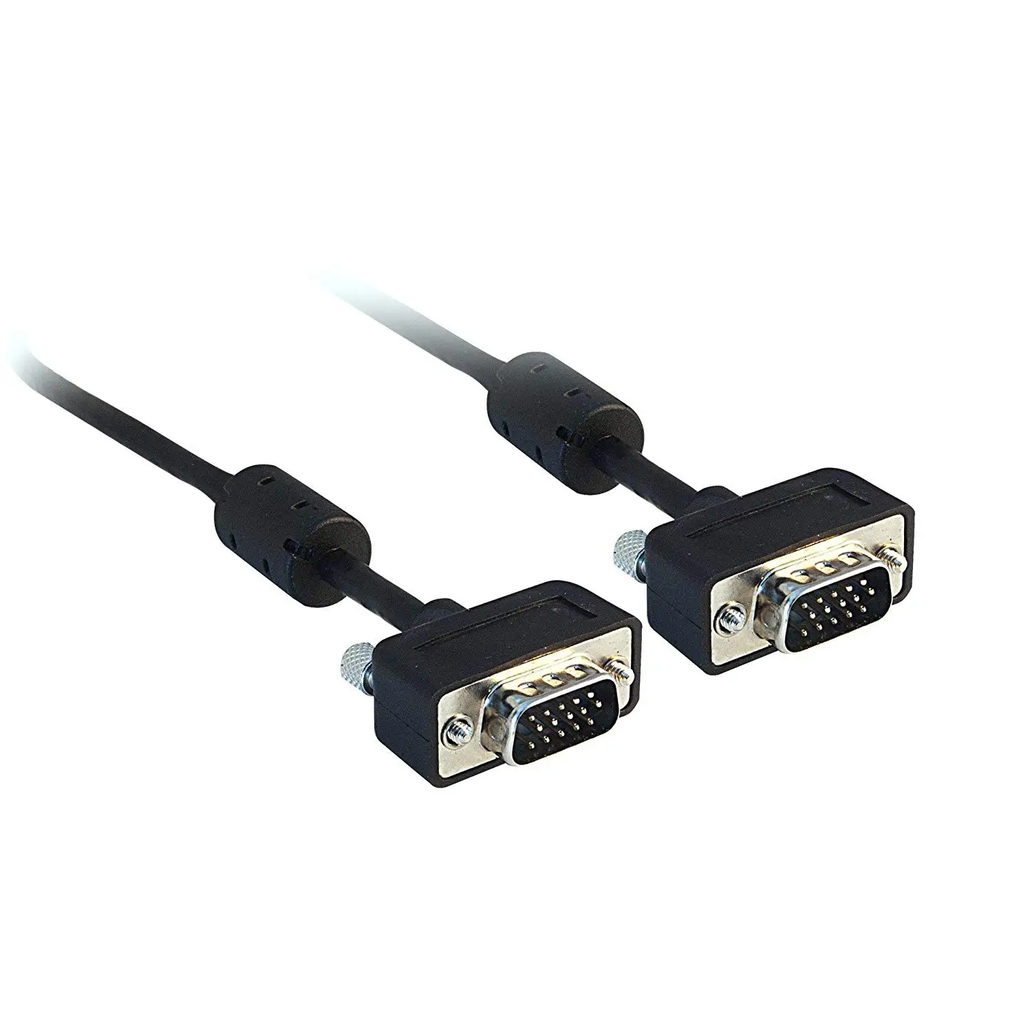 50 SVGA Coax Monitor Cable HDDB15 Male to Male Dual Ferrites 50-FT
