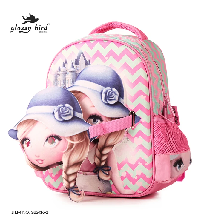 Glossy Bird Fashion New Models High School Backpack School Bag With