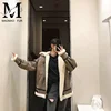 Hot Selling Elegant Fashion Design Sheep Skin Leather Jacket