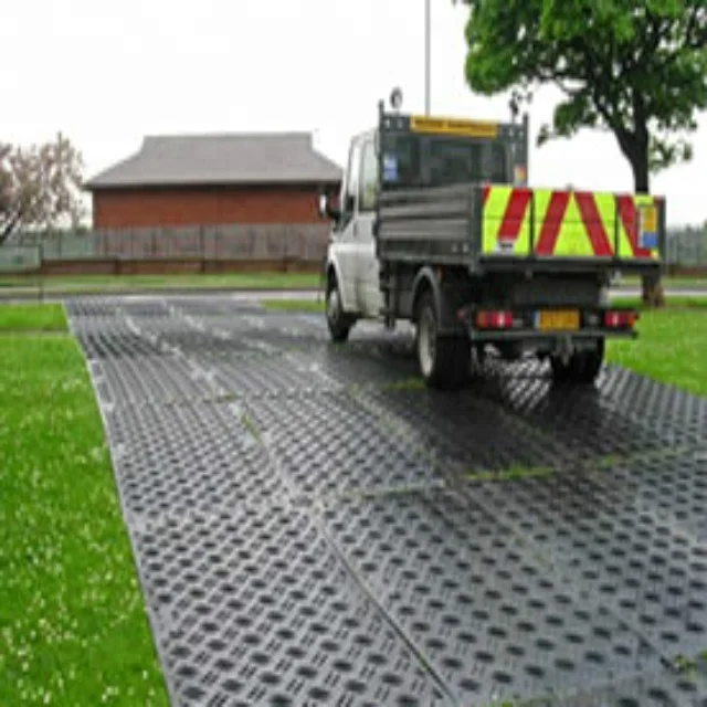 Heavy Duty Mud Ground Protection Mat/plastic Road Panel With Customized