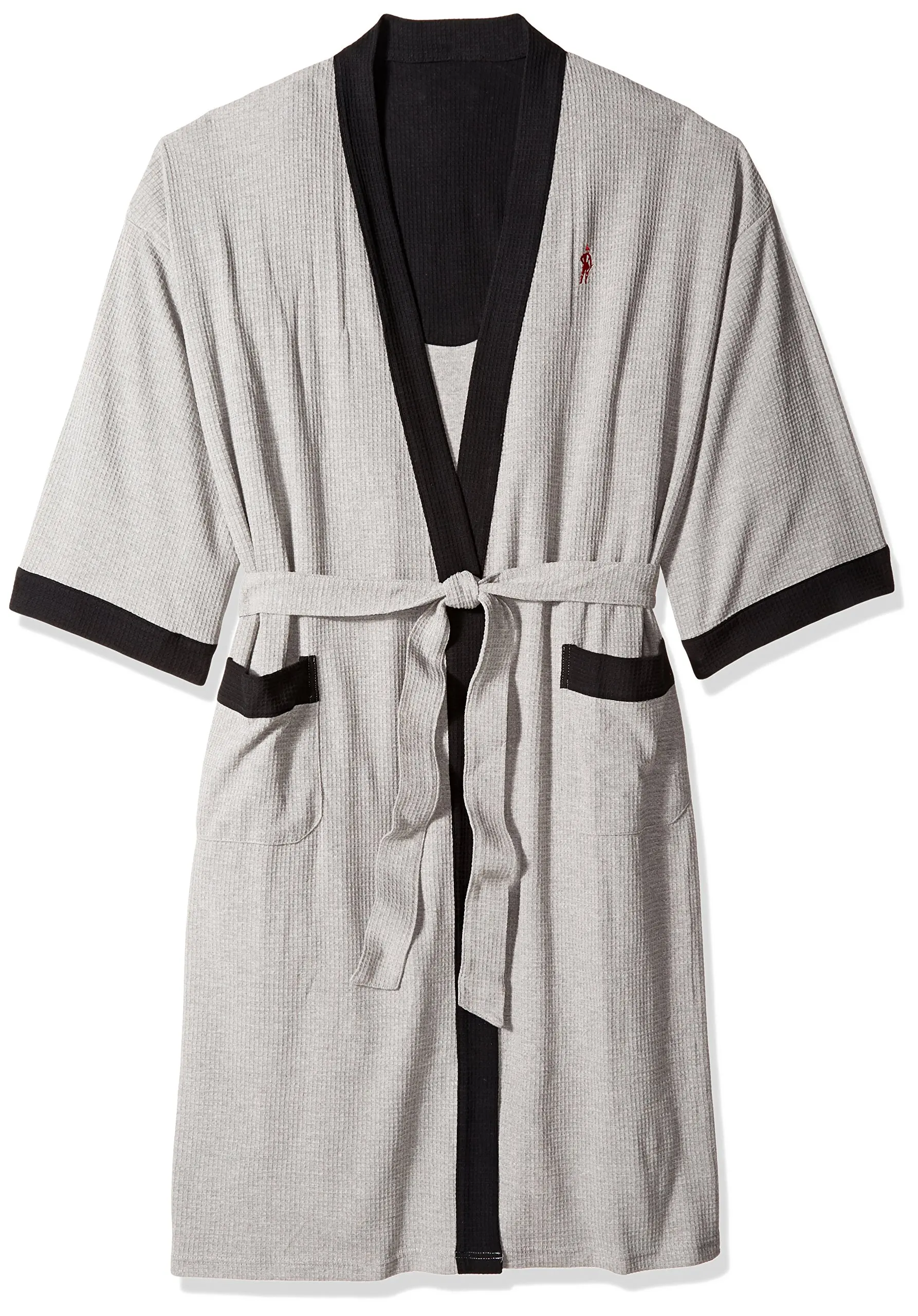 Jockey Men's Waffle-Weave Kimono Robe. 