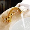Factory Direct Sale Sanitary Ware Easy Use Faucet Gold
