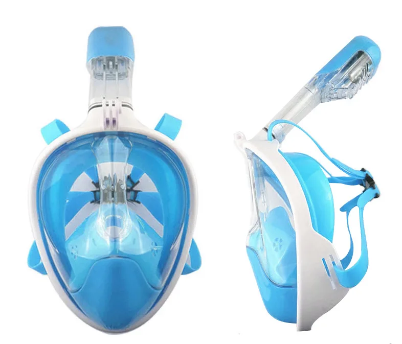 Wide View Antifogging Diving Mask With Gopro Camera Mount Easybreath