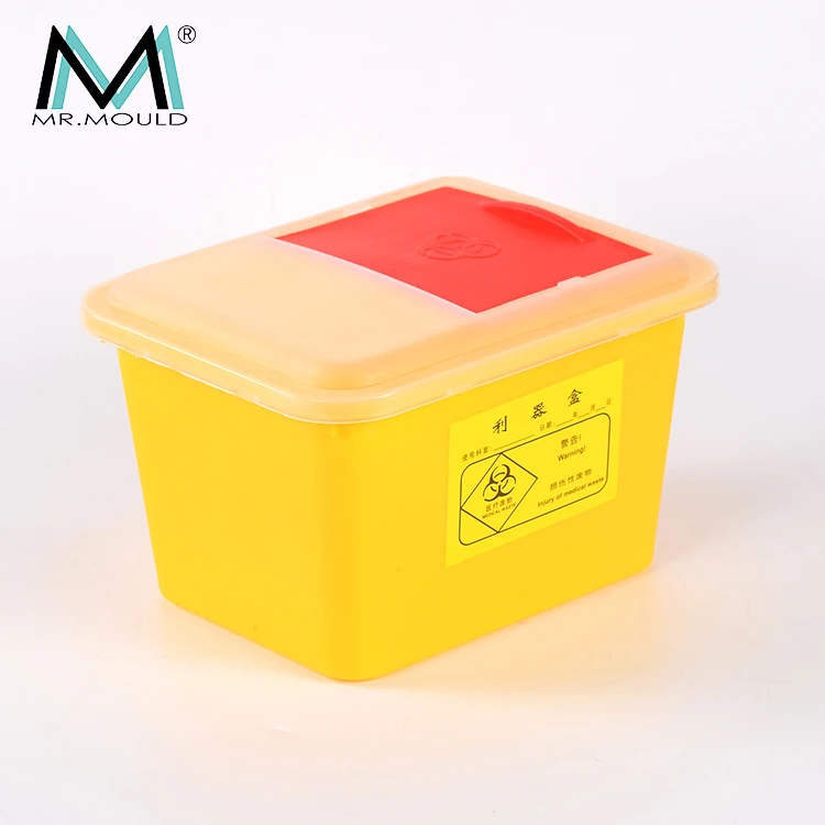 Medical Sharps Disposal Container Biohazard Needle Container For