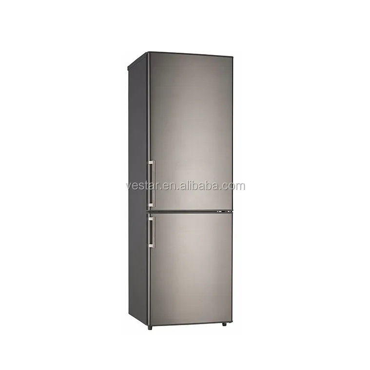 Direct Cooling White Finish Double Doors Refrigerator With Fridge And