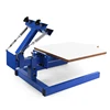 Screen Printing Machine Silk Screen Printing Machine Screen Printing Press 1 Color 1 Station Double Spring T-shirt Press DIY