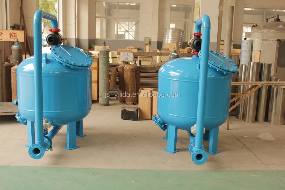 Automatic Backwash Shallow Media Sand Filter For Cooling Tower,Rapid