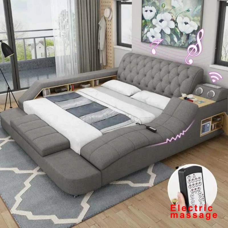 Fashion Design Modern Multifunctional Bed,Tatami 5 Parts Leather Upholstered Bed Buy Tatami