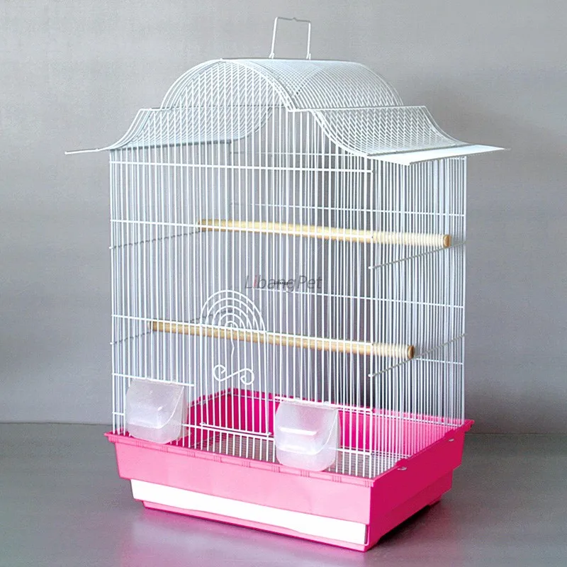 Low Price Beautiful Indoor Foldable Iron Made Bird Cage Materials Buy