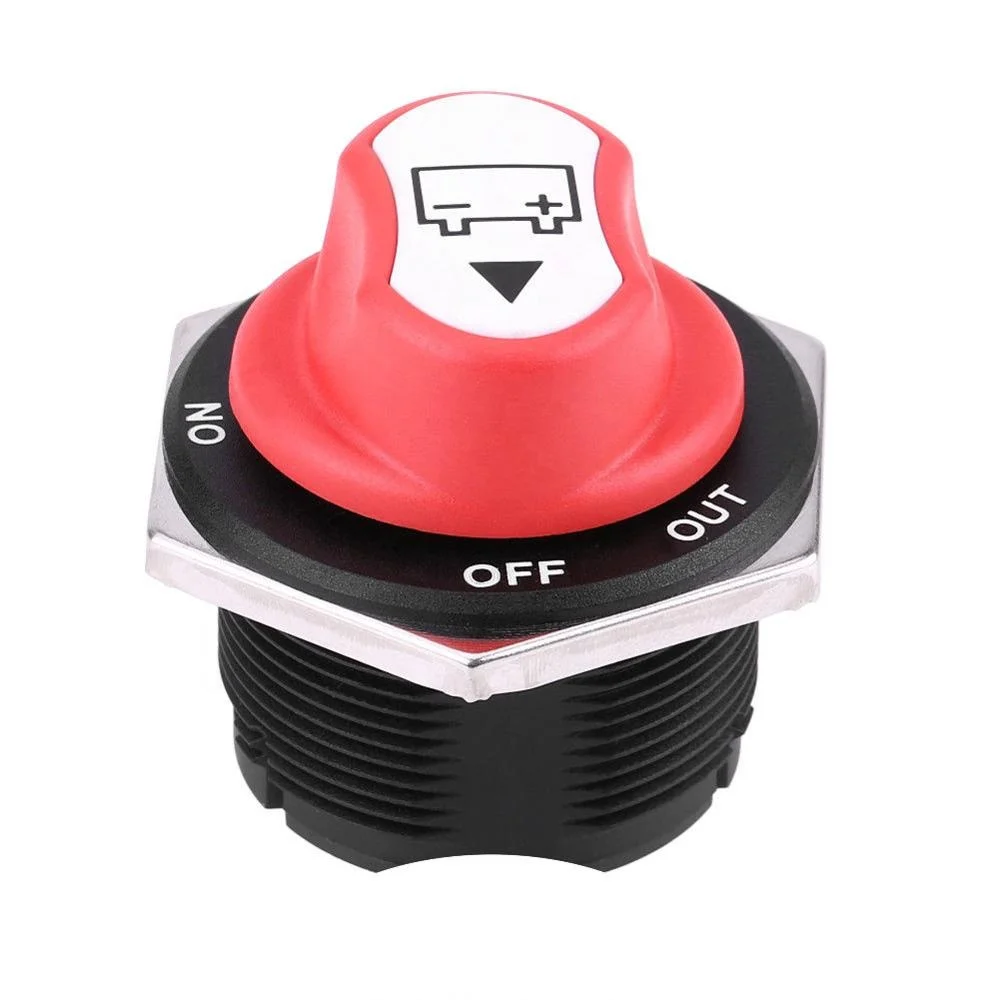 Car Marine Boat 100A Battery Selector Isolator Disconnect Cut On-Off Kill Switch