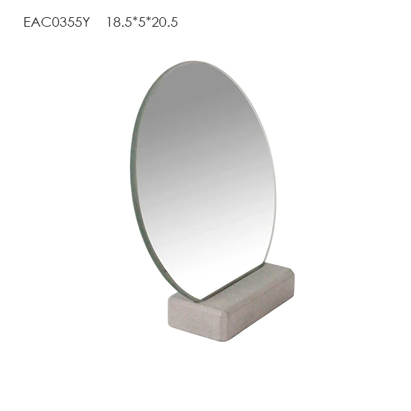 table mirror with stand