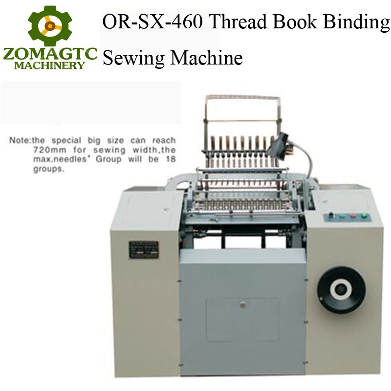 Orsx460 Semi Automatic Thread Book Sewing Machine,Book Binding Sewing