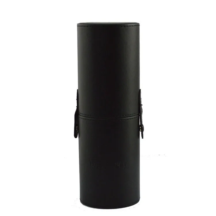 cylinder makeup brush case