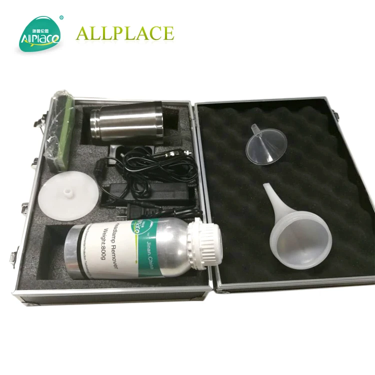 Allplace Car Lamp Vapor Tool Headlight Restoration Liquid Headlamp Lens Remover