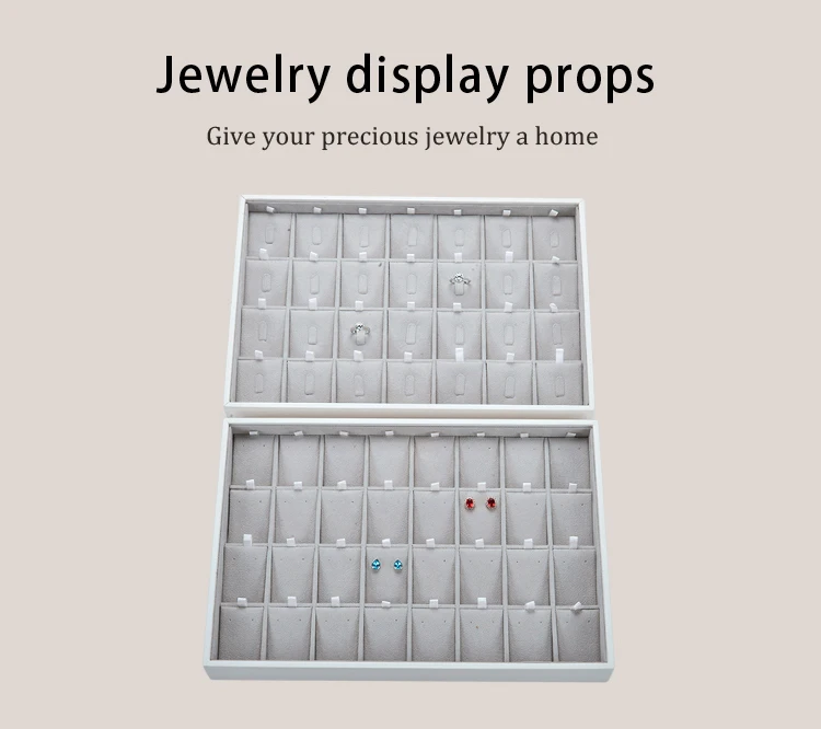 jewelry display tray leather