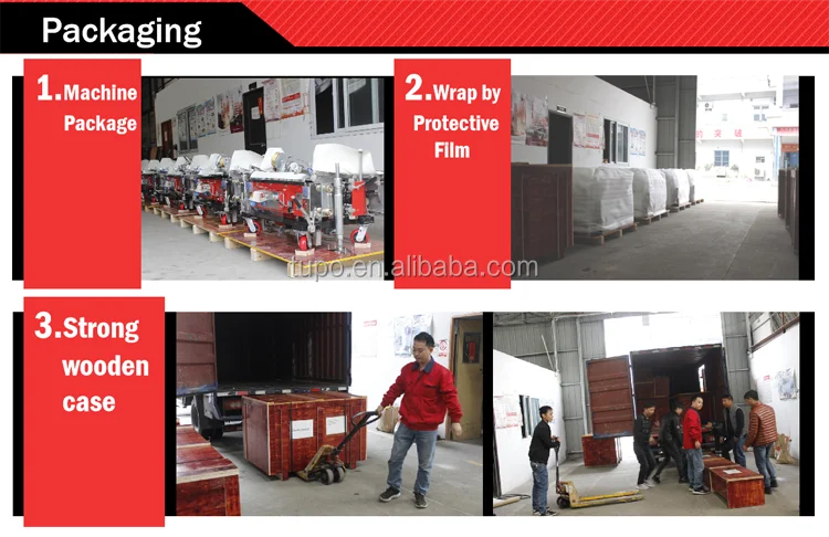 automatic plastering machine
