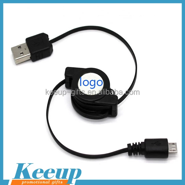 Promotional micro usb extension cable usb data cable reel - ANKUX.COM
