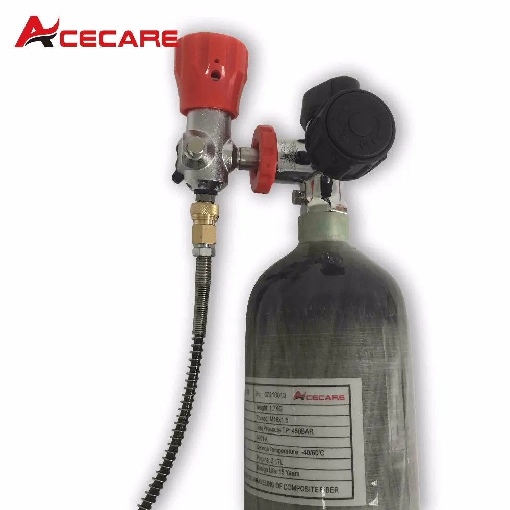 Acecare Popular Sale 2.17l Ce Certification Carbon Cylinder 300bar High