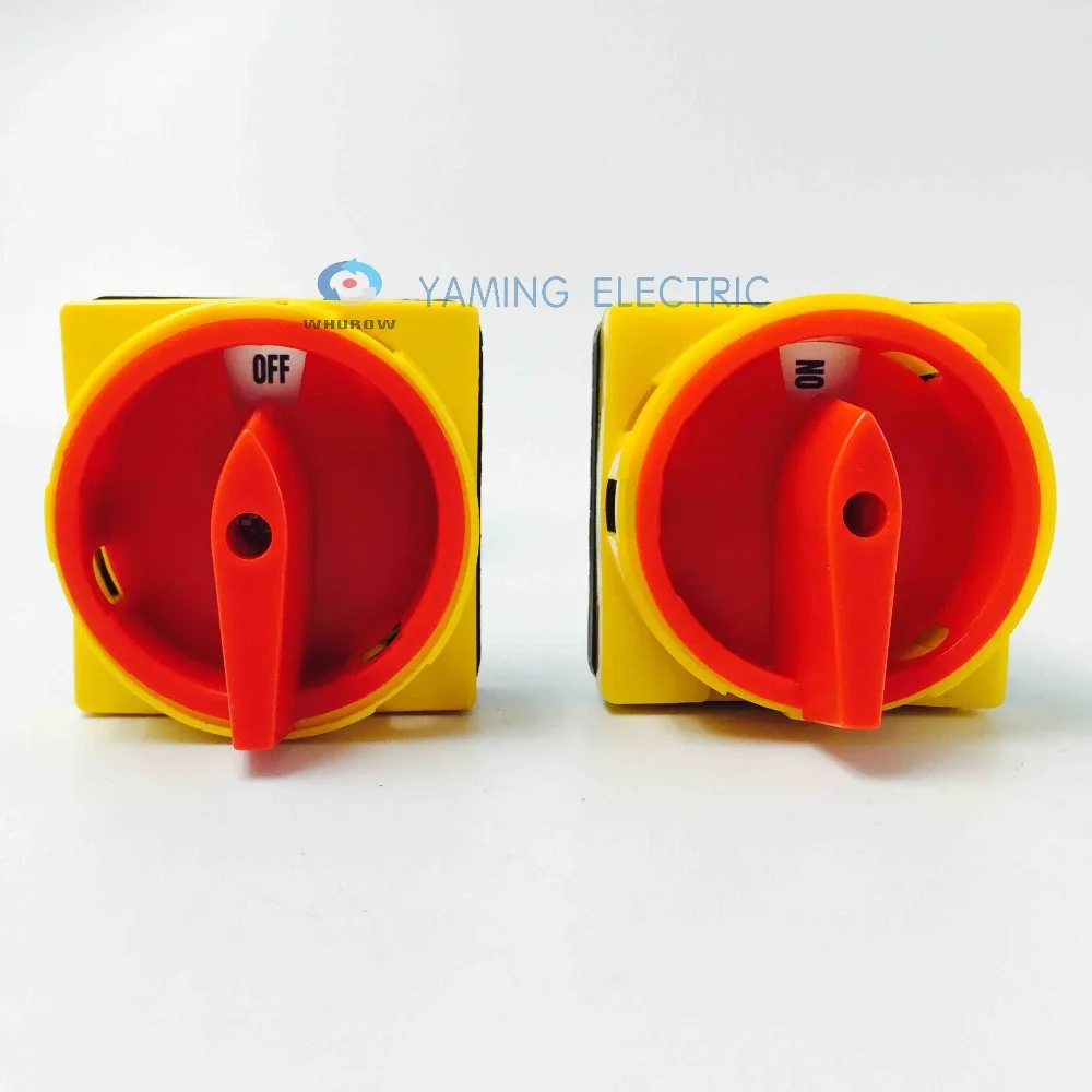 3 P 절연체 스위치 3 단계 변경 2 위치 온오프 로터리 전원 차단 캠 스위치 Ymd11100a Buy 오프 스위치