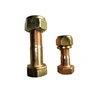 Standard cold pressing stainless steel hex bolt for agricultural vehicles'drive shaft