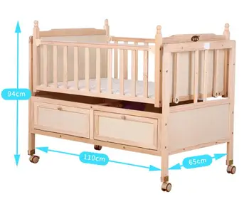 circular baby crib