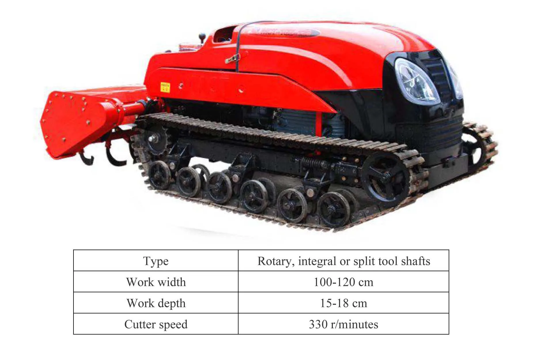 Mini Remote Control Crawler Multiction Garden Tractor With Air Blast ...