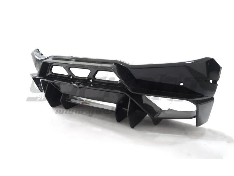 Trade Assurance Portion Carbon Fiber Glass Bar Fit For 2014-2017 Huracan LP610-4 & LP580-2 Coupe Spyder VRS NE Style Rear Bumper