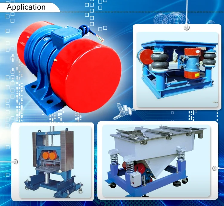 Yutong vibratory equipment unbalanced YZU-50-2 vibration motor price 