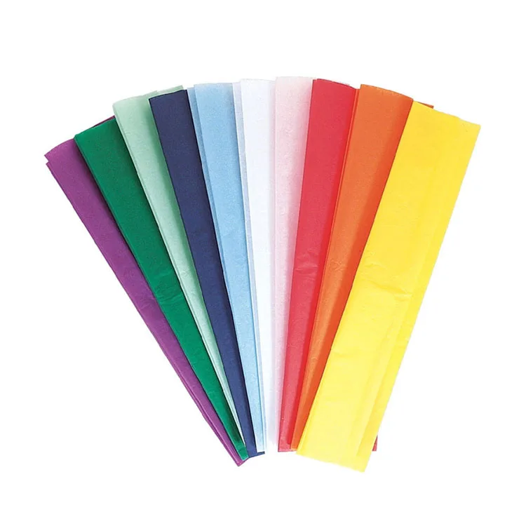 colored tissue paper