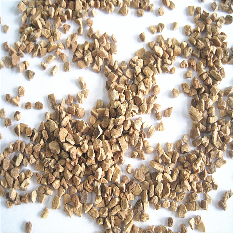China Wholesale high quality walnut shell sand/crushed walnut shell for pet litter