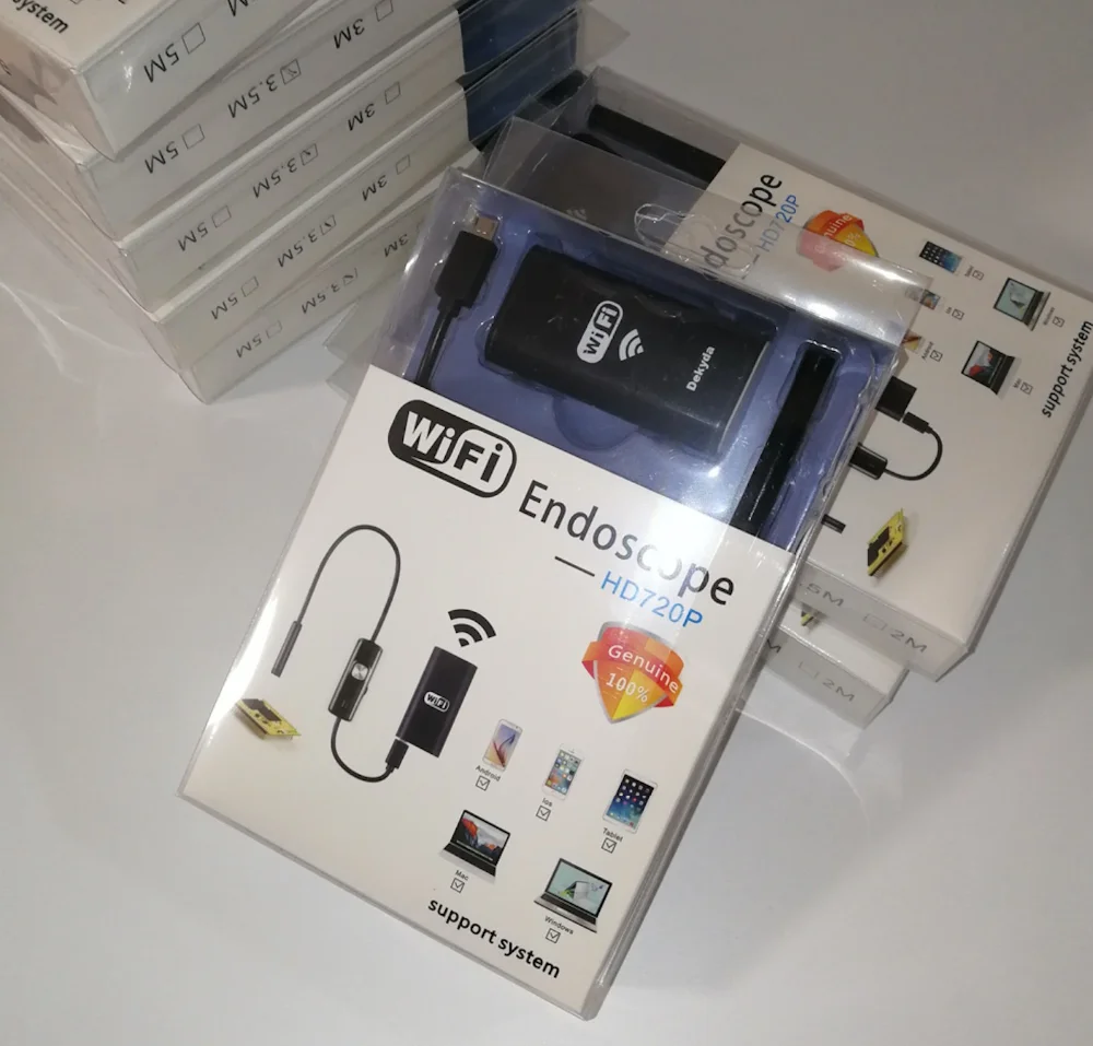 Ypc99 Wifi Hd 720p Electronic Endoscope Pipe Sewer Camera Flexible