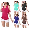 or10366h 2018 Europe wholesale t shirts sexy v neck lady blouse tops