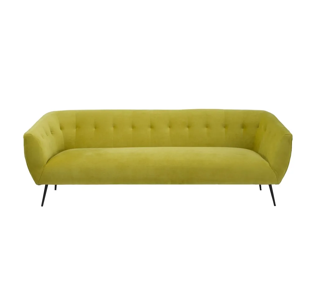 Velvet Chesterfield Sofa Design For Living Room Living Room Furniture Modern Antique Green Use