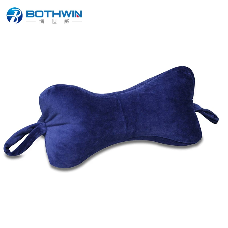Chiropractic Plush Material Soft Bone Shape Neck Pillow Buy