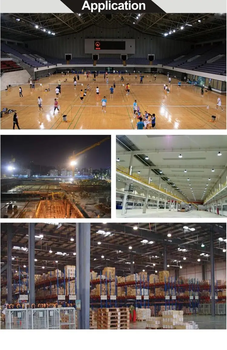 Coal mine pit heat sink led ufo high bay light 200w