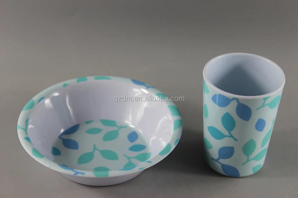 Set Of 2 Piece Melamine Dinner Ware