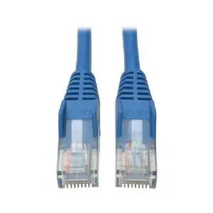 Tripp Lite Cat5e 350MHz Snagless Molded Patch Cable (RJ45 M/M) - Blue, 20-ft.(N001-020-BL)