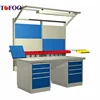 TOFOO Adjustable electronic ESD stainless steel metal type drawer workbench