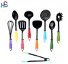 Cheffy Kitchenware 8 Piece Set plus Free Tongs. Quality design and manufacture, heat resistant, dishwasher safe.