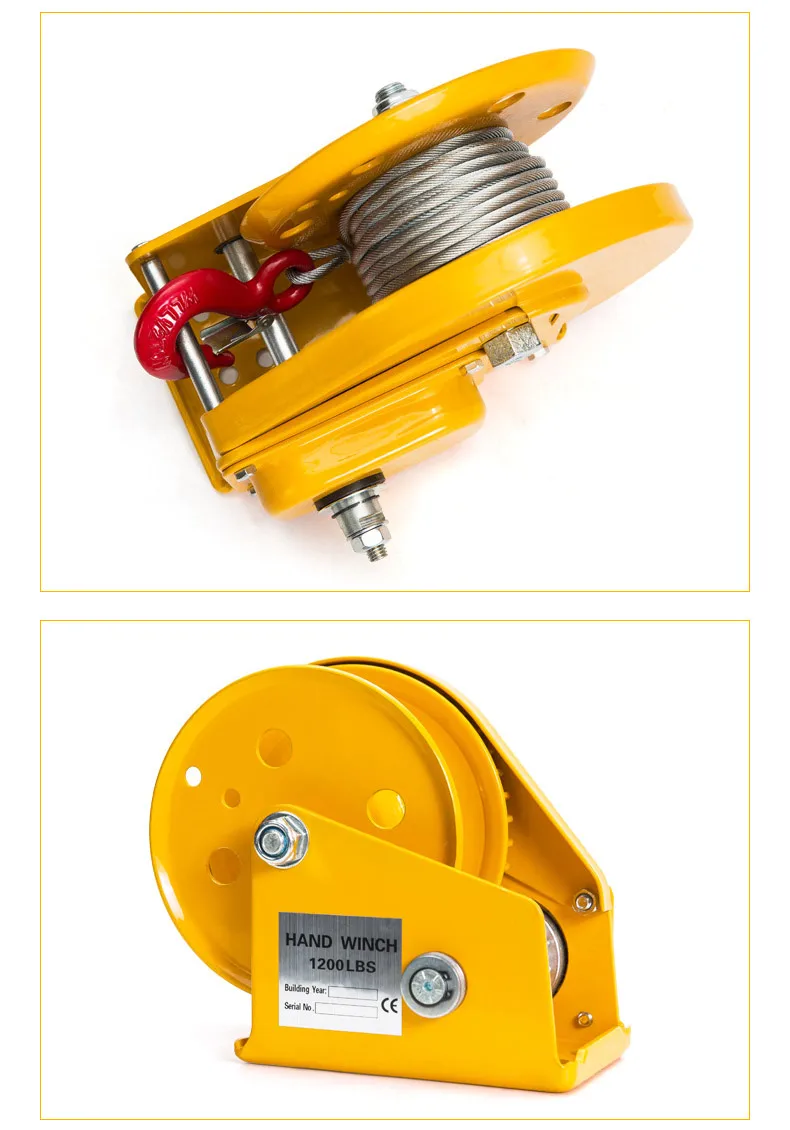 Hand Winch Crank Gear Winch Up To 3200 Lb For Trailer Boat Or Atv Buy