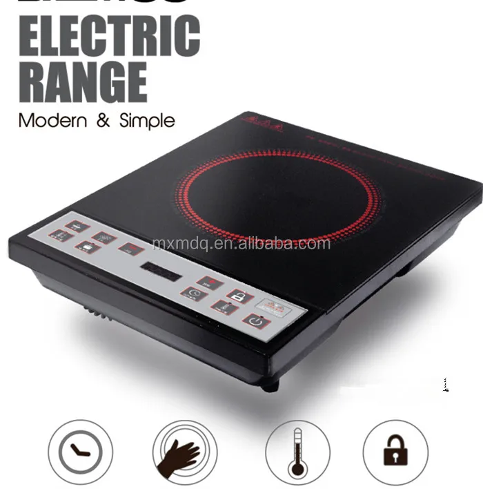 ceramic pot on electric stove