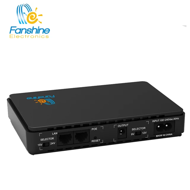 SAI Mini UPS Salicru UPS Battery Backup 8800Mah para WiFi, Router