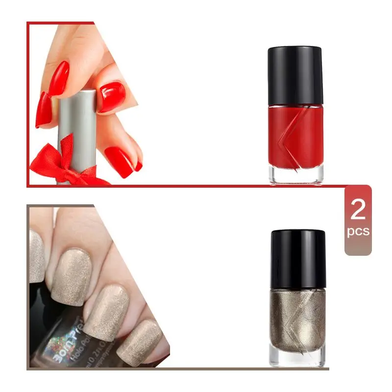 2pcs KanS 11ML Makeup Waterproof Long last Fashion Art Polish No Smell Quickly Dry Nail Lacquer