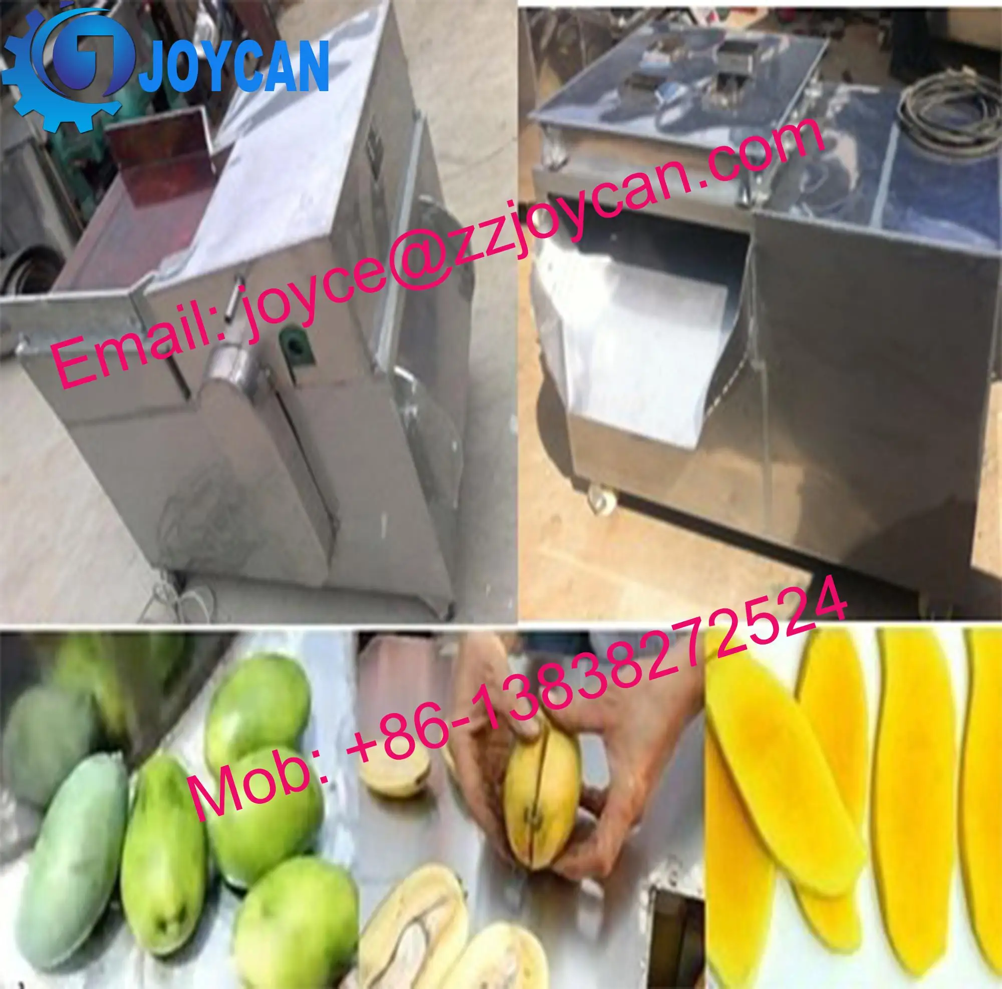 Automatic Fruit Mango Cutting And Peeling Machine Mango Split Machine