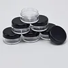mini plastic 3ml e cig coil jar 3g pill container for travel use
