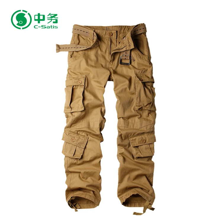 8 pockets cargo pants