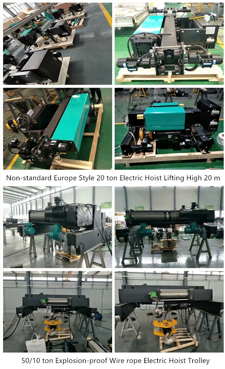 Europe standard saftey reliable Explosion-proof wire rope electric hoist